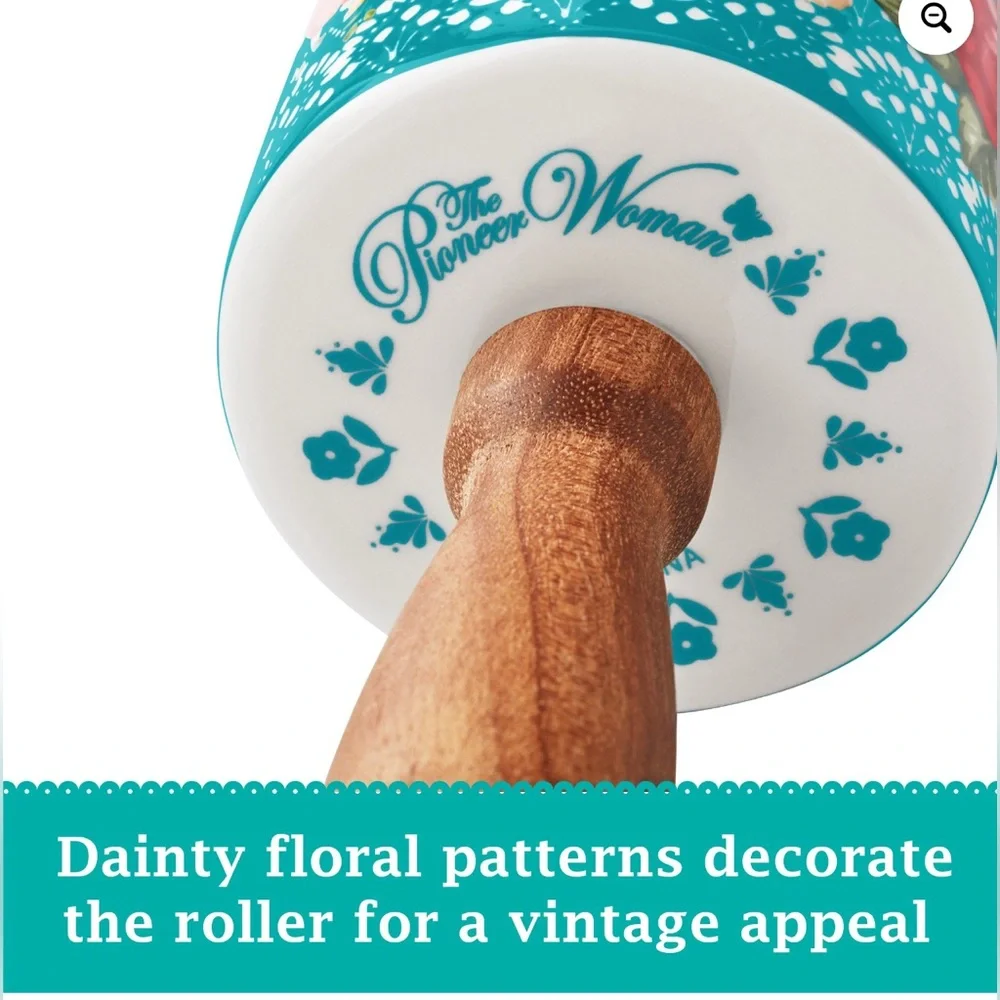 The Pioneer 19.9 in Ceramic French Rolling Pin - Picture 4 of 7